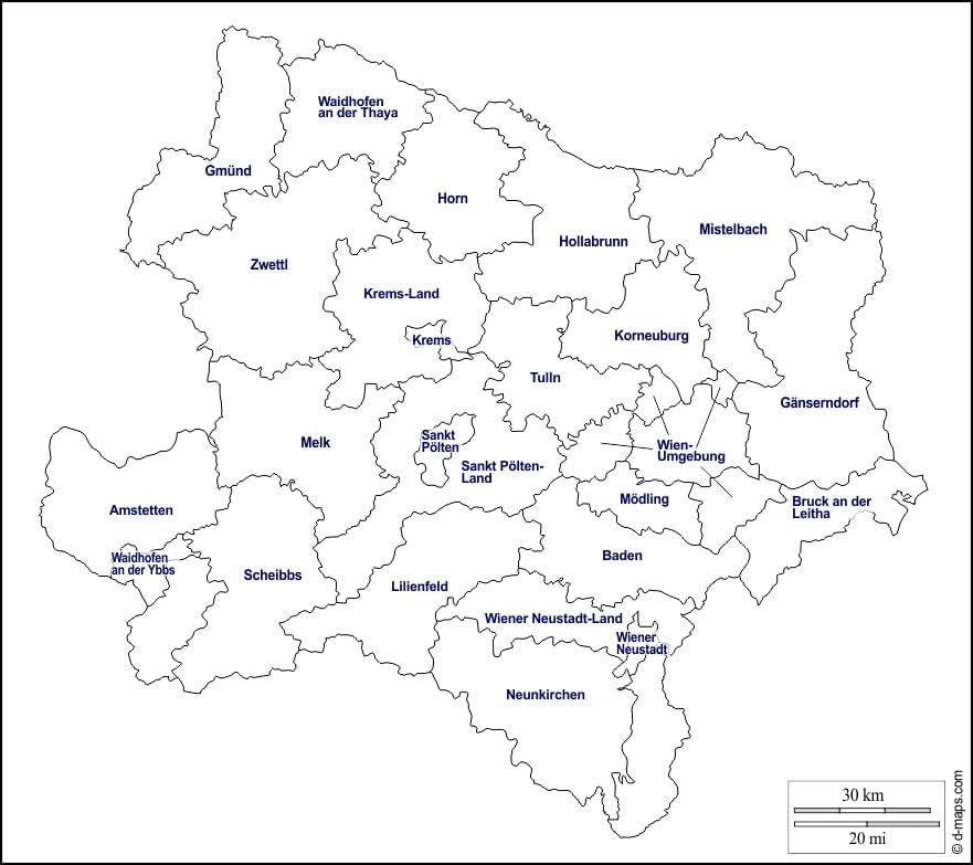 ನಕ್ಷೆ modling ಆಸ್ಟ್ರಿಯಾ