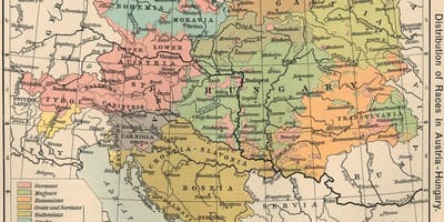 ಆಸ್ಟ್ರಿಯಾ ಹಂಗೇರಿ ನಕ್ಷೆ 1900