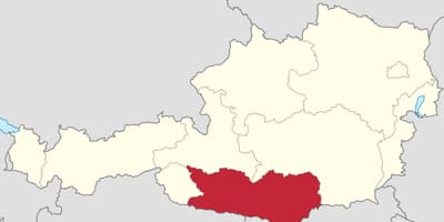 ನಕ್ಷೆ karnten ಆಸ್ಟ್ರಿಯಾ 